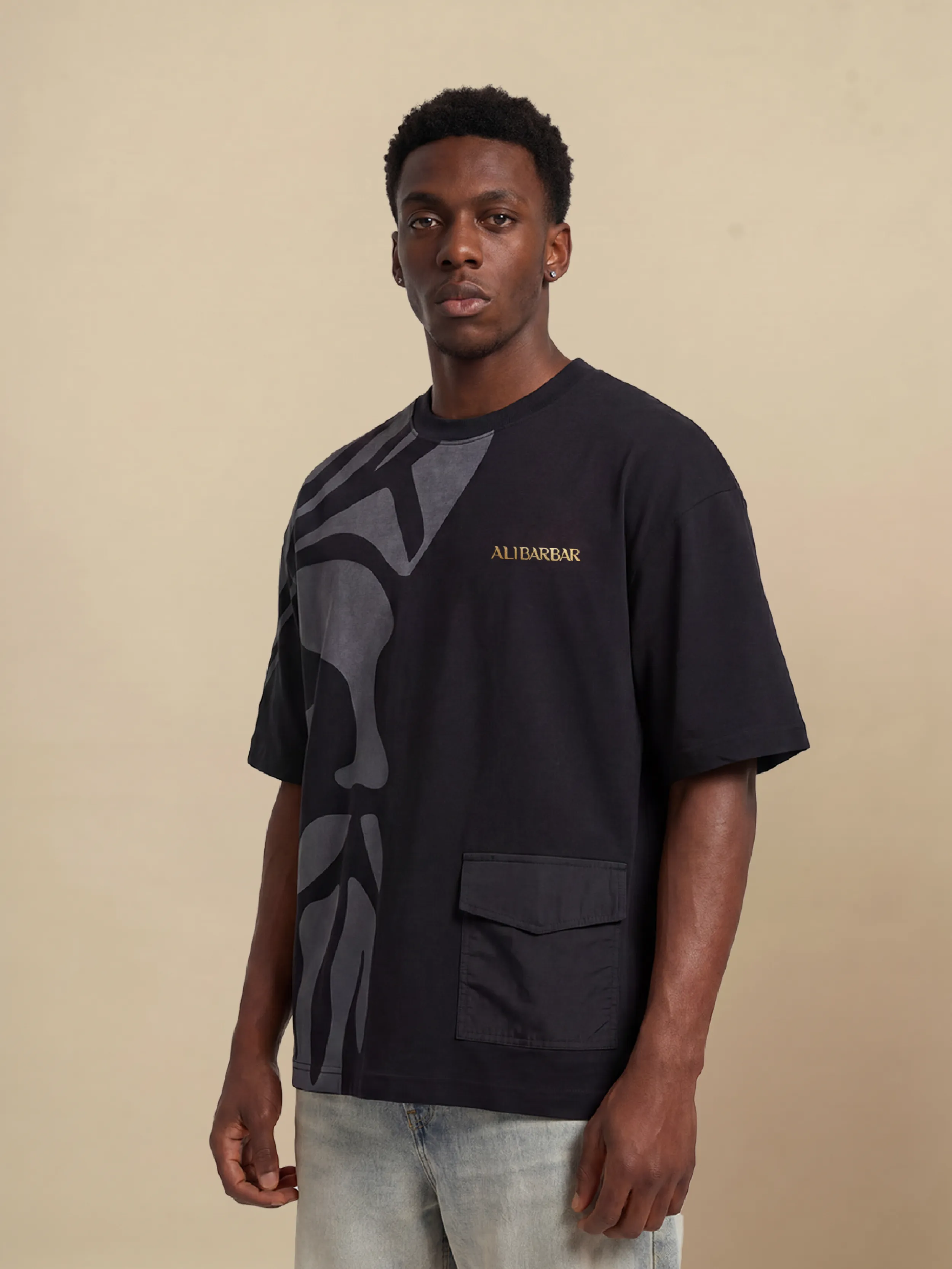 Men's Shadow Print Pocket Tee 3